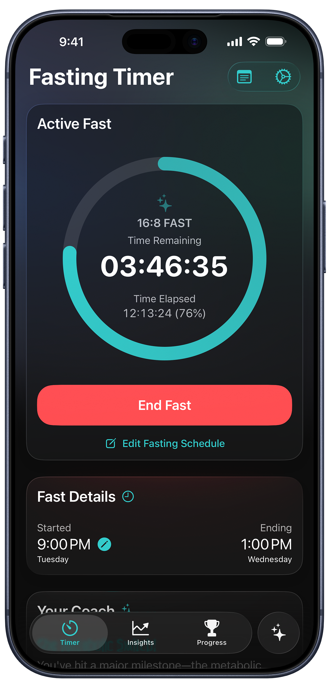 MindFast Fasting Timer